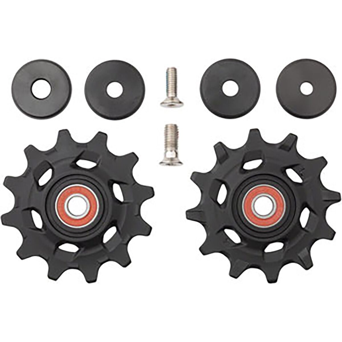 Image of SRAM XPLR Rear Derailleur Pulley Kit Black, Force, One Size