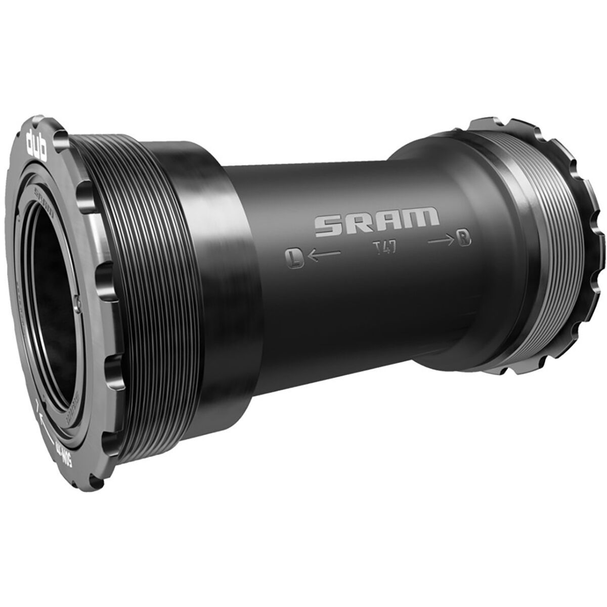 Image of SRAM DUB T47 Ceramic Bottom Bracket Black, 77mm Road/Road Wide