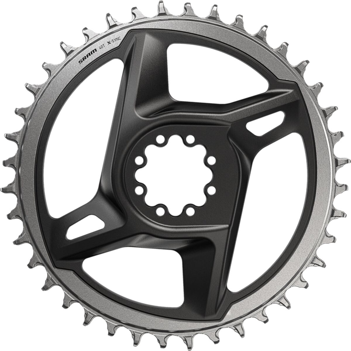 Image of SRAM Rival X-Sync Road Chainring Black, 46t