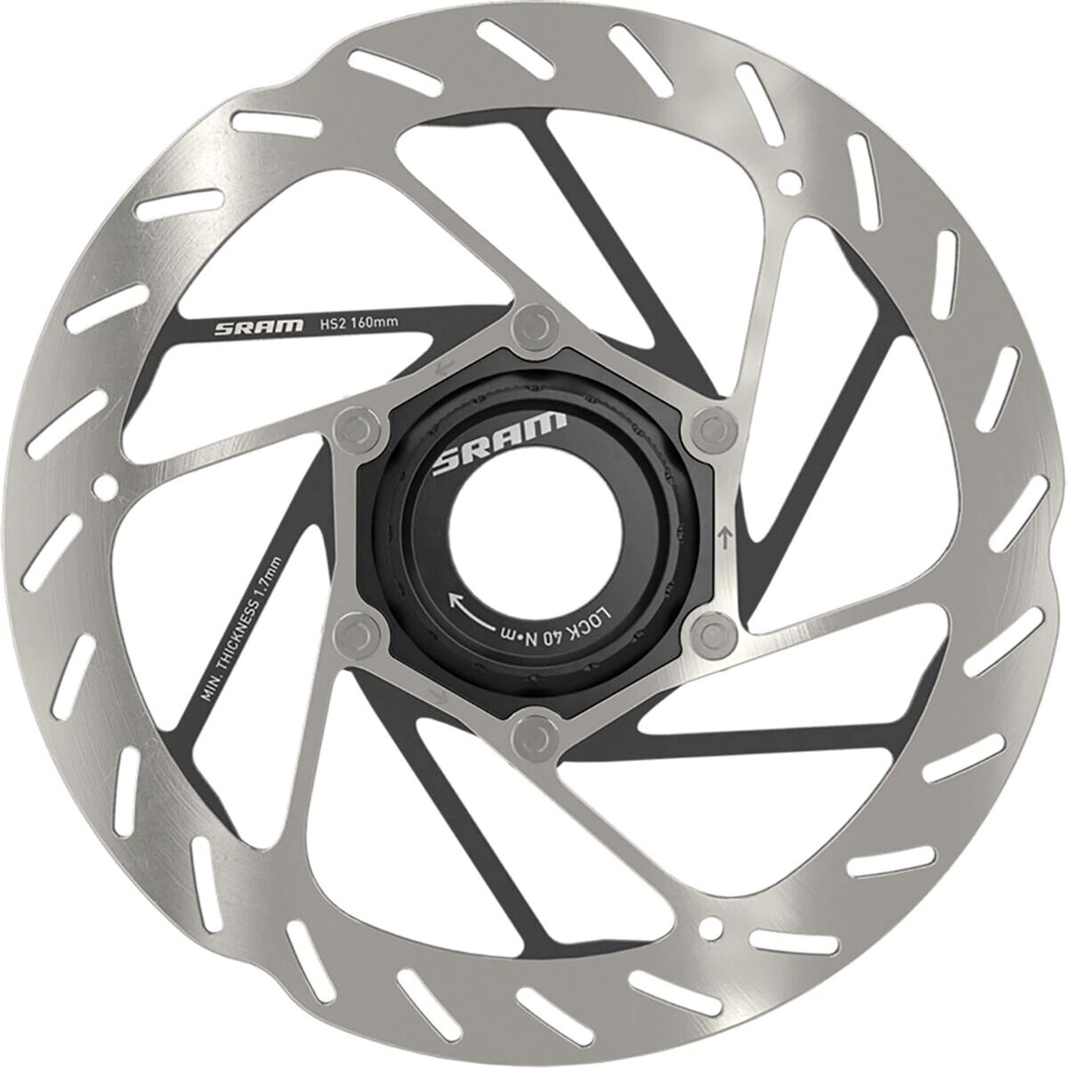 Image of SRAM HS2 Rotor - Centerlock One Color, 160mm