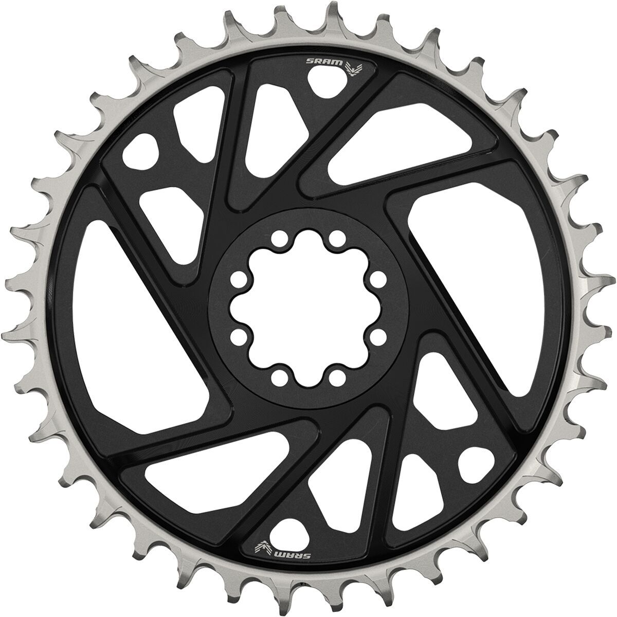 Image of SRAM XX Eagle Transmission Direct Mount Chainring Black, 36T, 3mm Offset/Boost