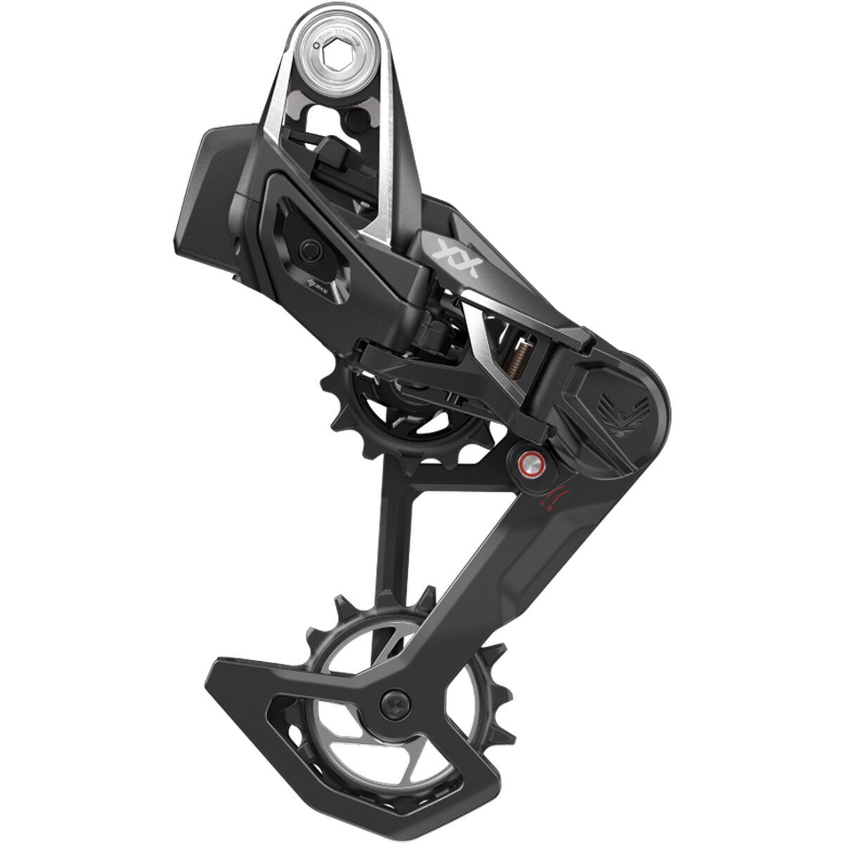 Image of SRAM XX SL Eagle AXS Transmission Rear Derailleur Silver, 52T Max