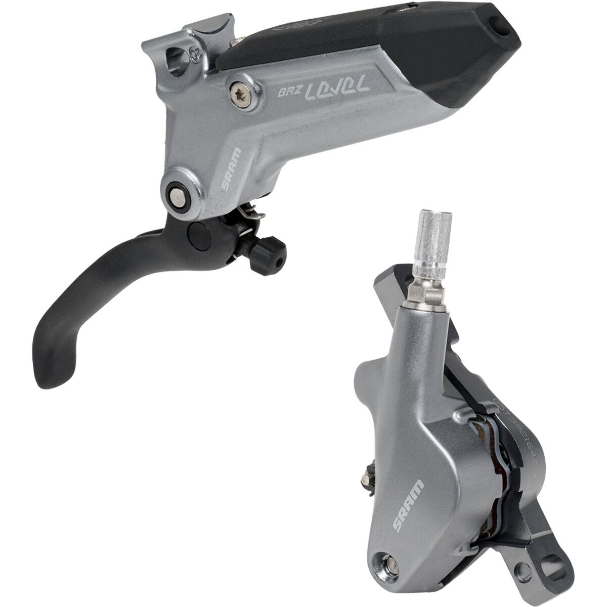 SRAM SRAM Level Bronze Stealth 2-Piston Disc Brake Blast Dark Polar, Front, Left