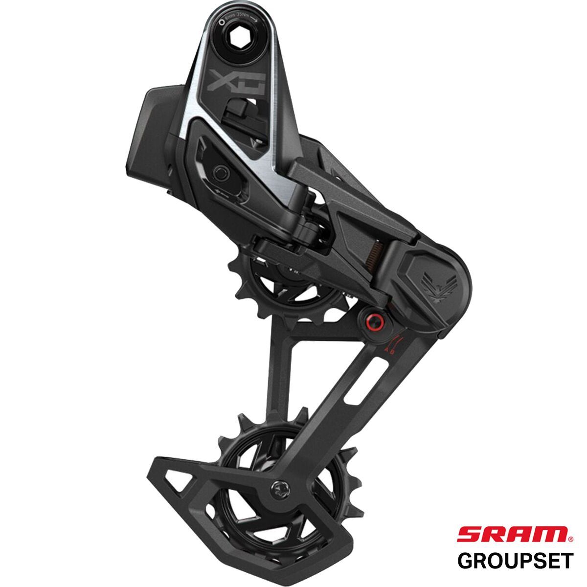 Image of SRAM X0 Eagle AXS Transmission No Cranks E-MTB Groupset 104BCD, 36t