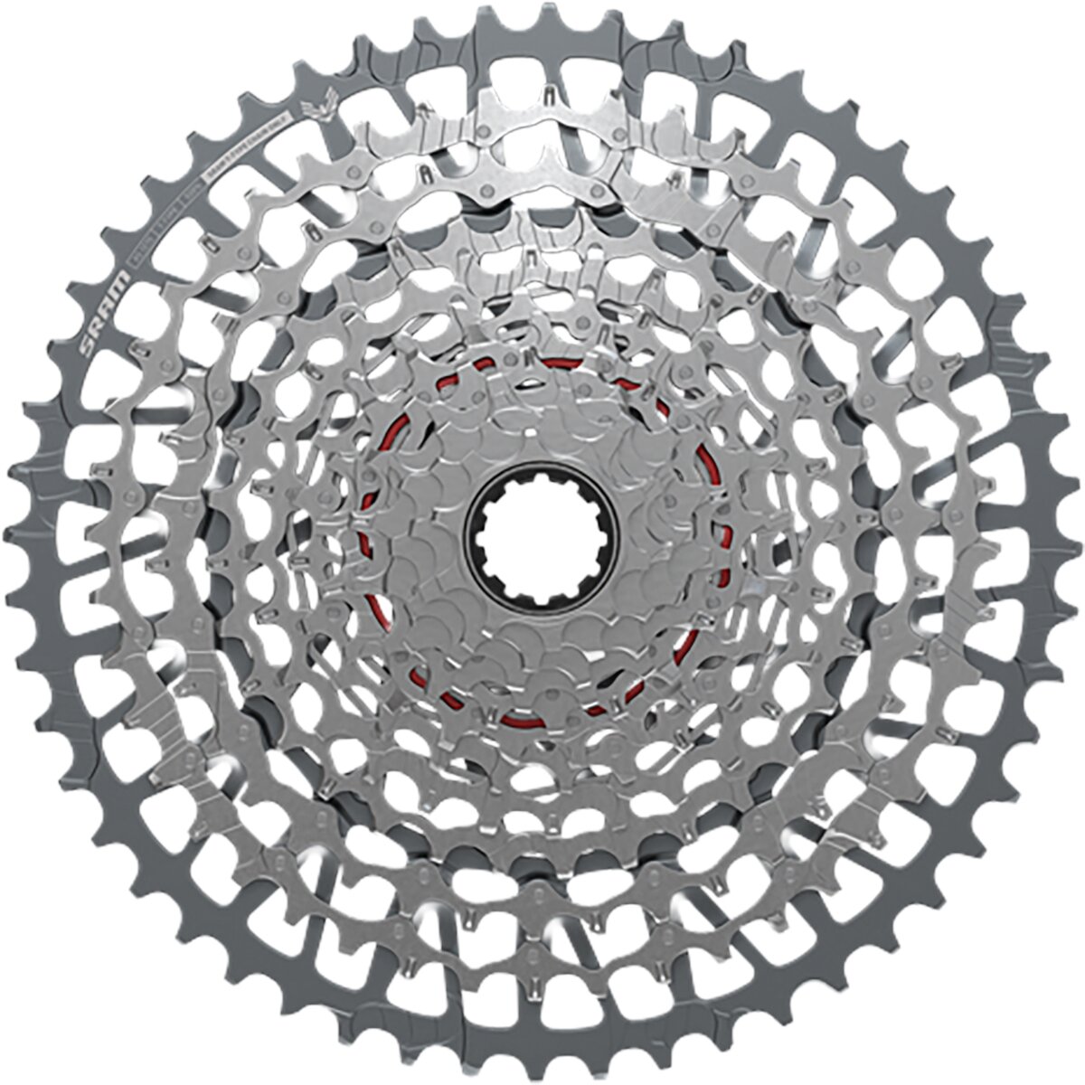 Image of SRAM XS-1275 GX Eagle Transmission 12-Speed Cassette Silver, 10-52t