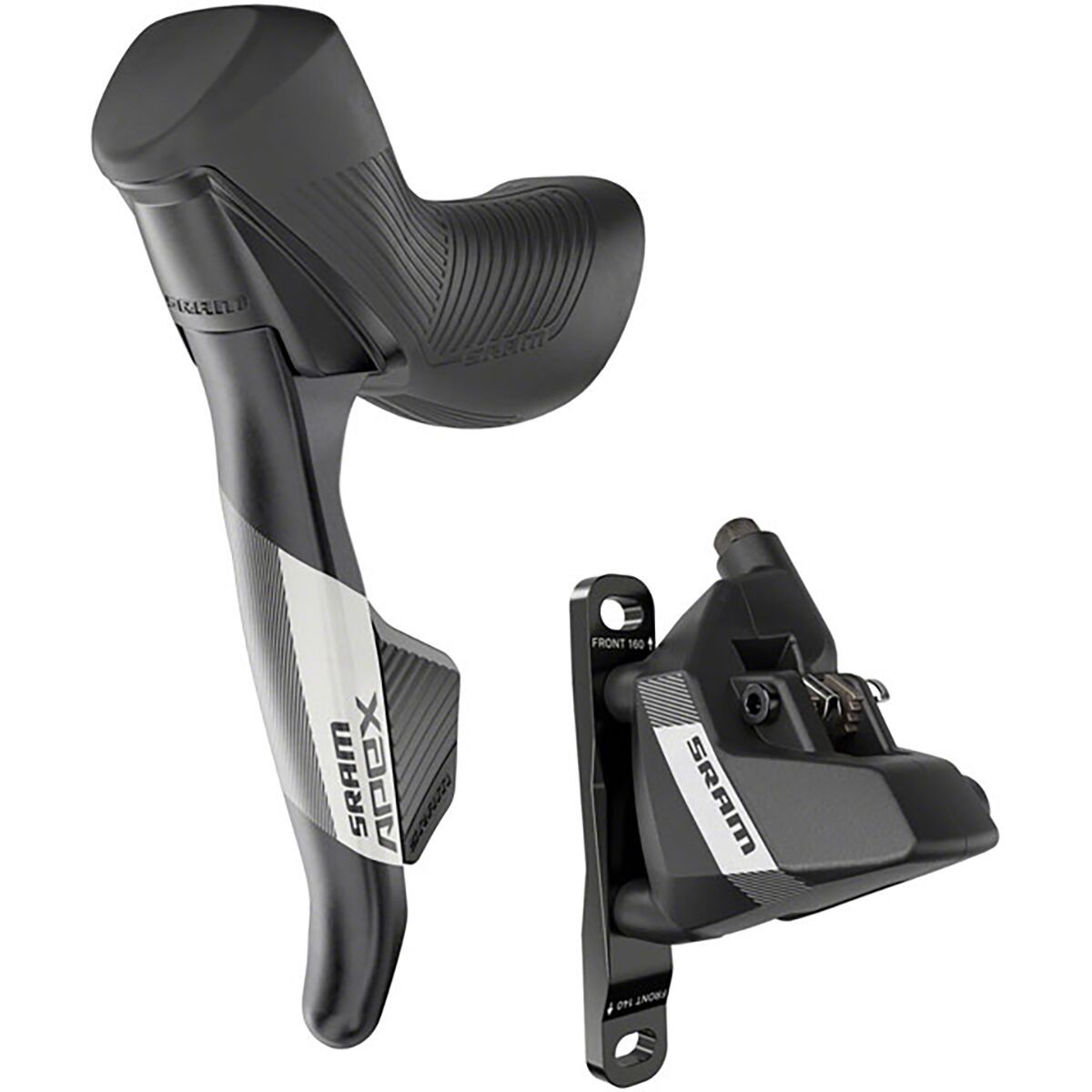 Image of SRAM Apex AXS Shift/Brake System Black, Front, Flat Mount