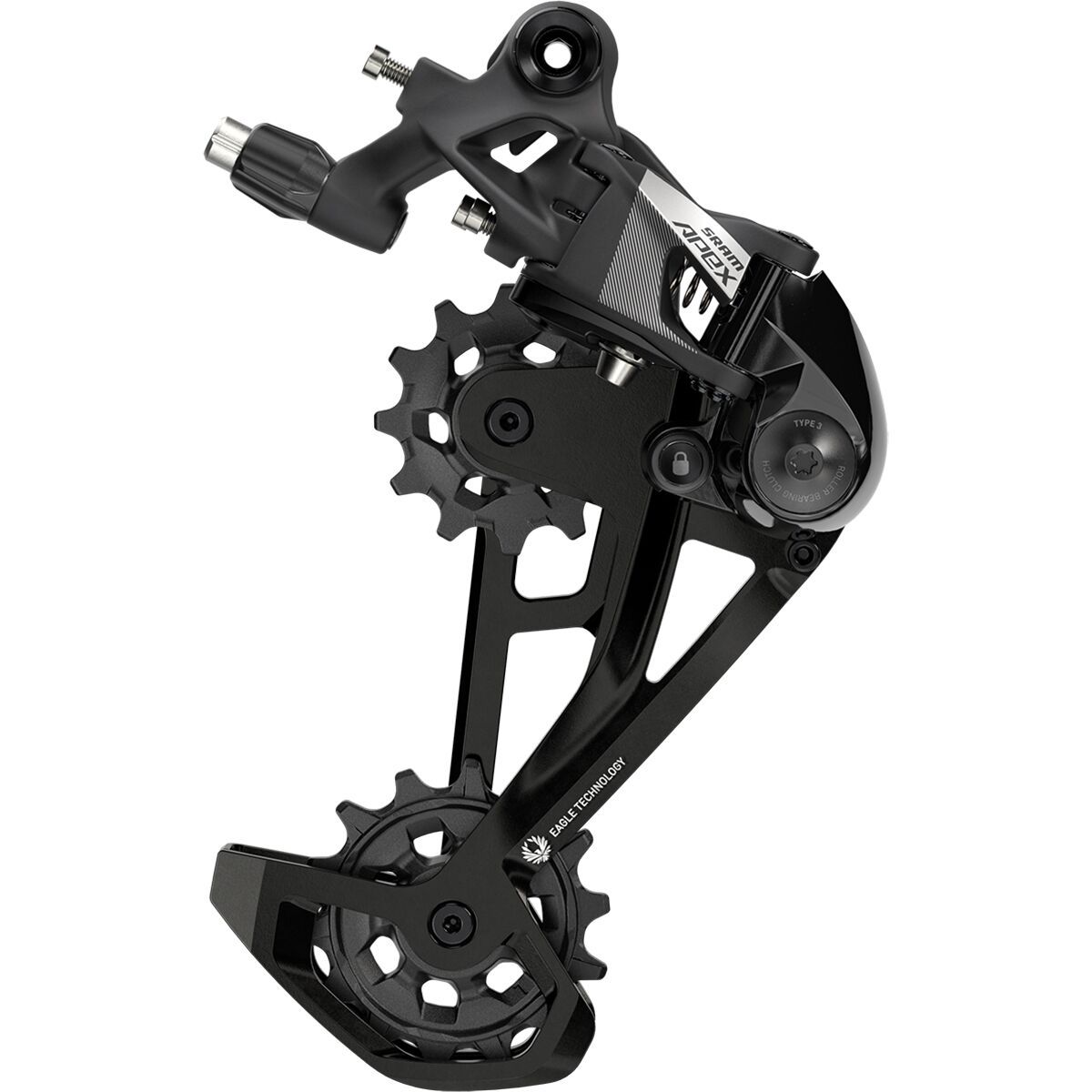 Image of SRAM Apex Eagle 12-Speed Rear Derailleur Black, 52t Max