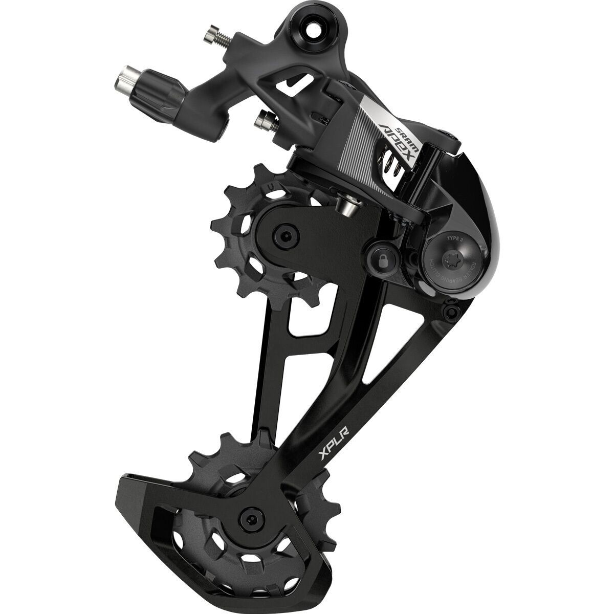 Image of SRAM Apex XPLR 12-Speed Rear Derailleur Black, 44t Max