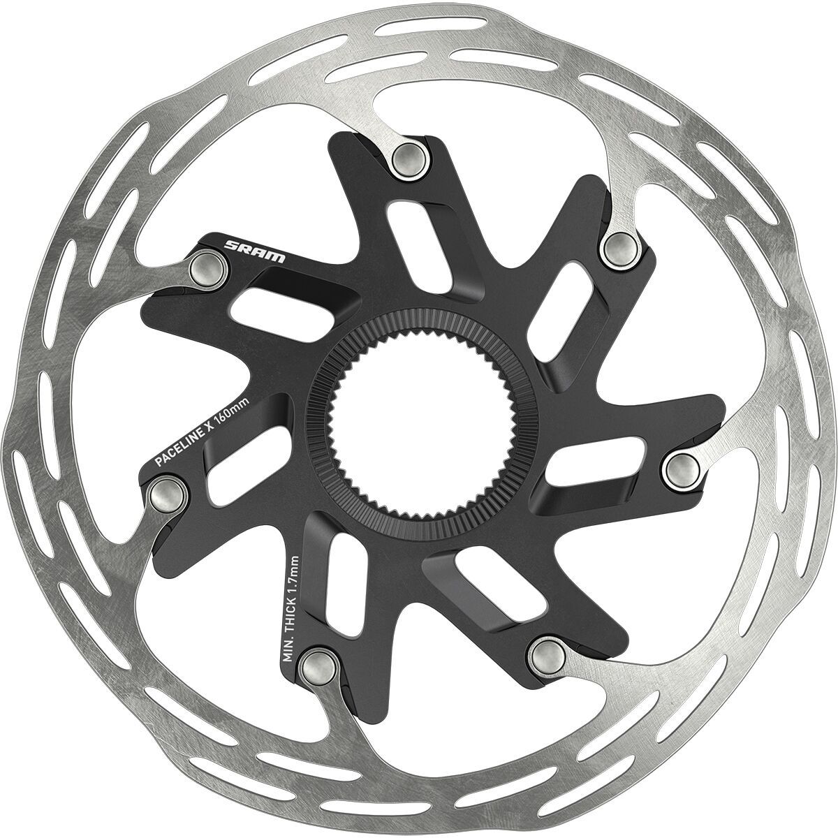 Image of SRAM Paceline X Rotor - Centerlock One Color, 160mm, (includes lockring)