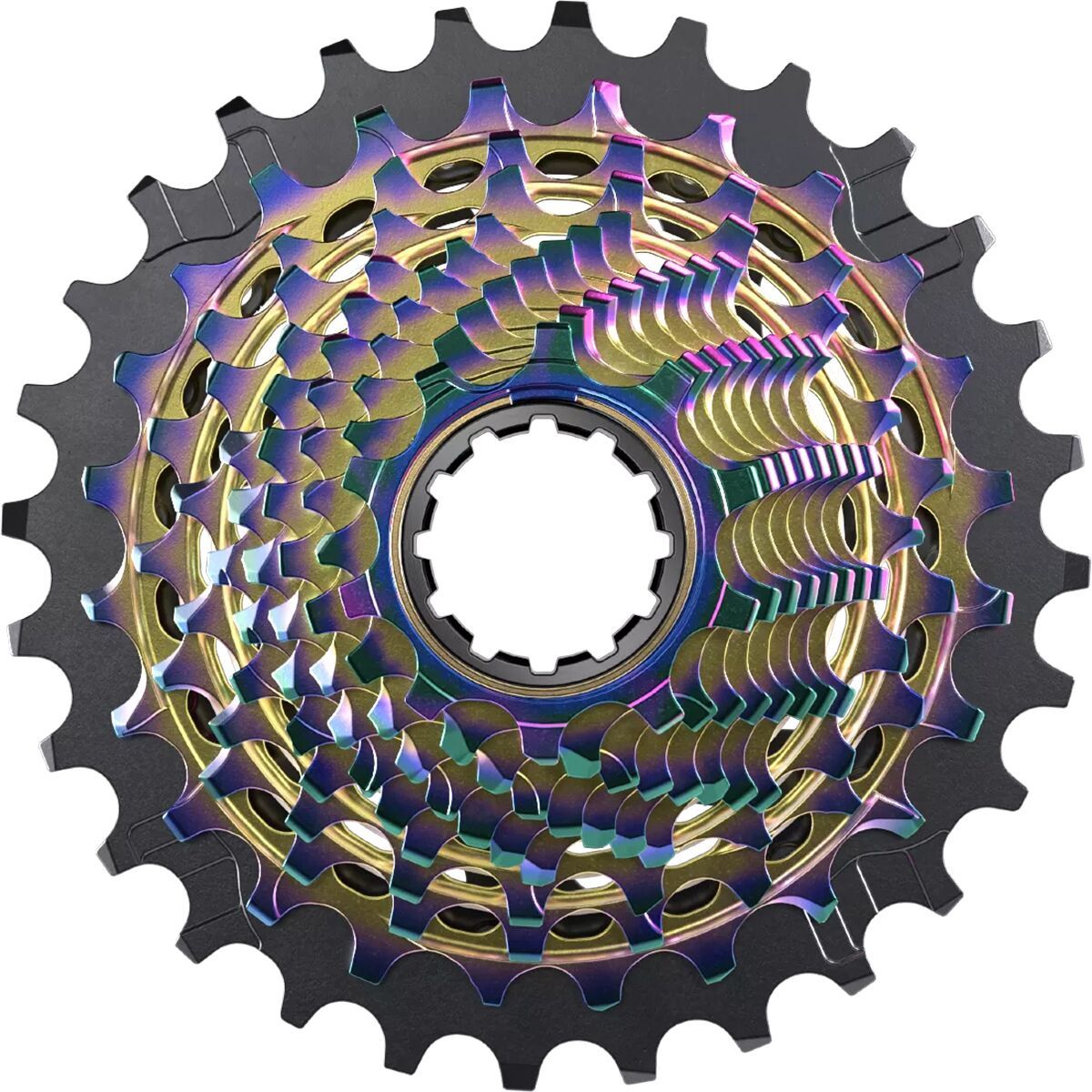 Image of SRAM RED XG-1290 Cassette Rainbow, 12-Speed 10-33