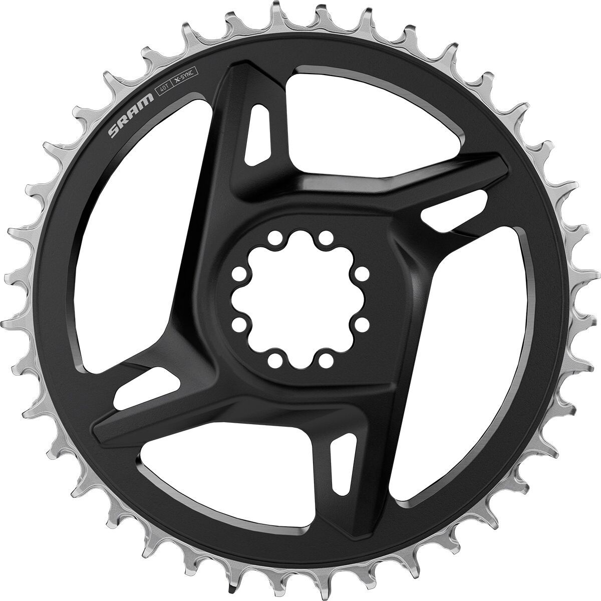 SRAM RED 1x X-Sync Direct Mount Chainring Black/Silver, 42t