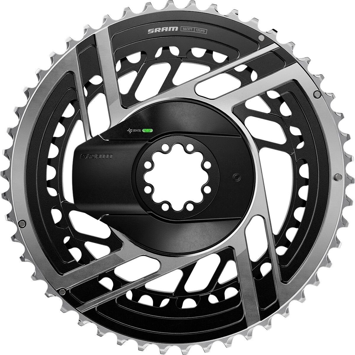SRAM SRAM RED AXS Direct-Mount Power Meter Black/Silver, 54/41t