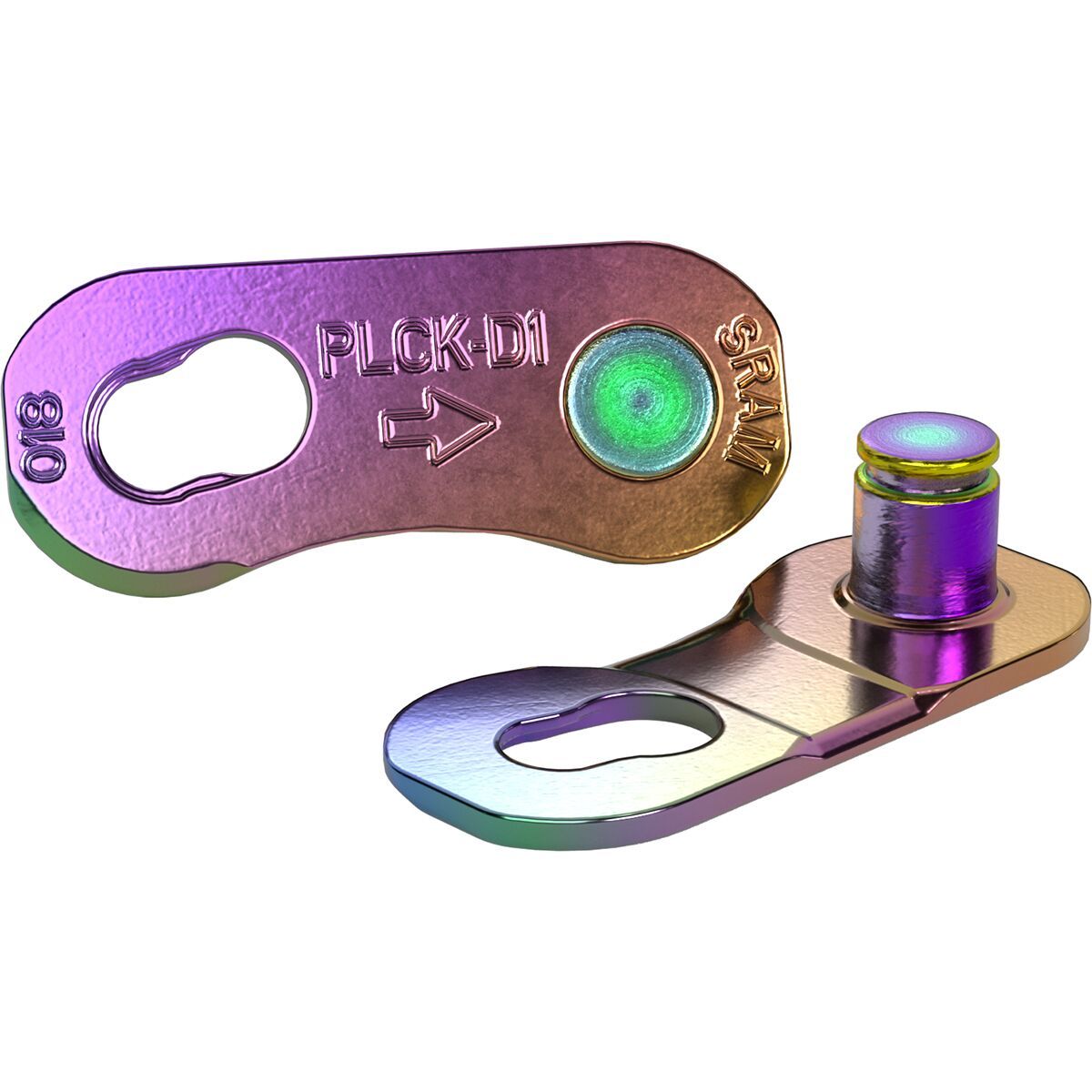 Image of SRAM RED Flattop Chain Quicklink Rainbow, 4-Pack