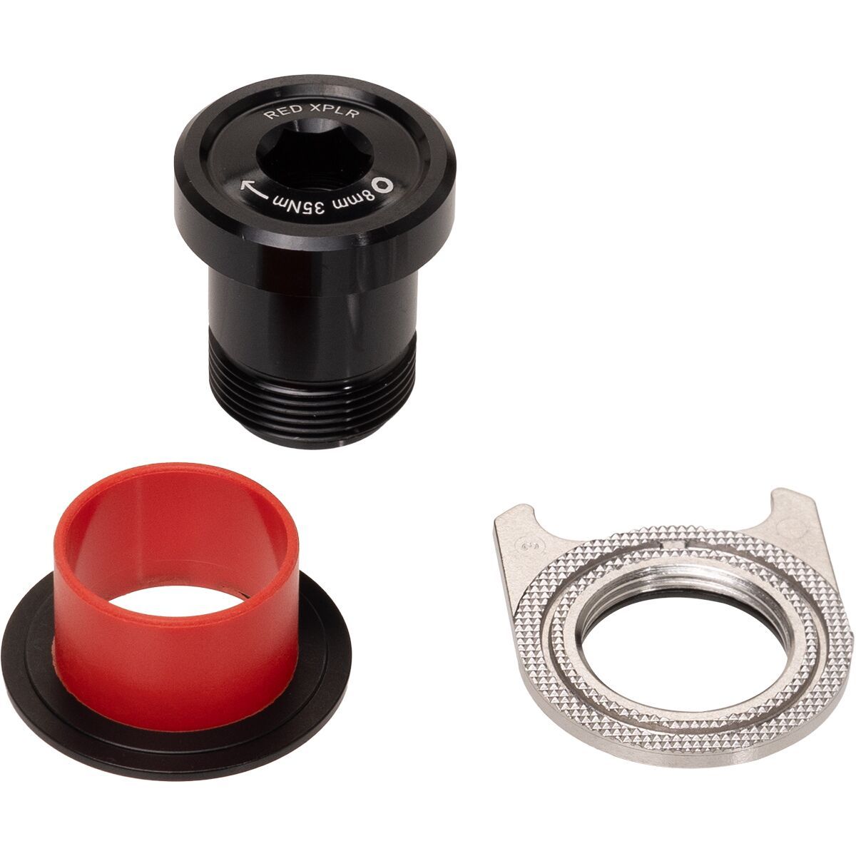 Image of SRAM RED XPLR AXS Rear Derailleur - Full Mount Bolt Kit One Color, B-Washer, Frame Sleeve, B-Bolt