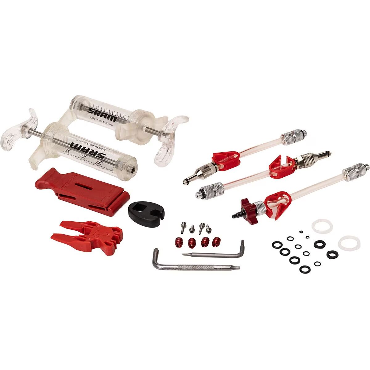 SRAM SRAM Pro DOT V2 Hydraulic Brake Bleed Kit One Color, X0/ XX/Guide/Level/Code/HydroRoad/G2