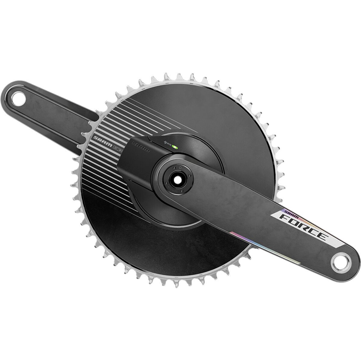 Image of SRAM Force E1 DUB AXS 1x Power Meter Crankset Black, 170mm, 50t