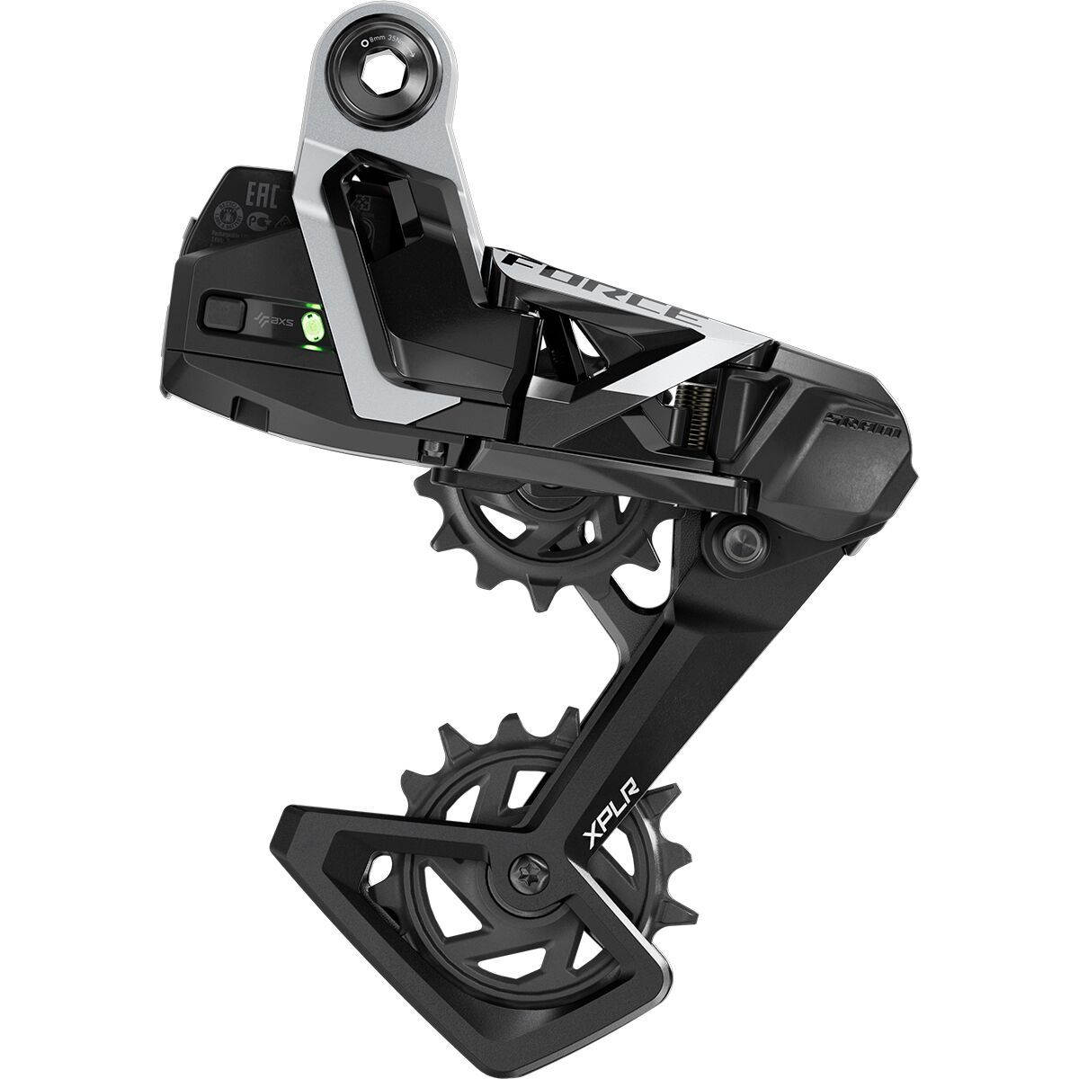 SRAM Force E1 XPLR AXS 13-Speed Rear Derailleur Black, 13-Speed, 46t Max