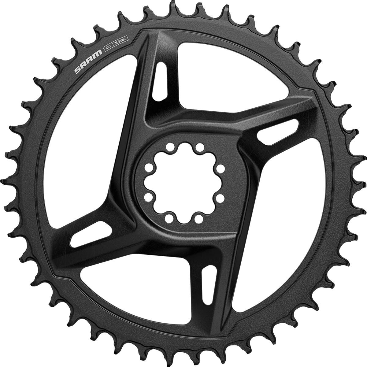 Image of SRAM RIVAL E1 Direct Mount Chainring Black, 46t