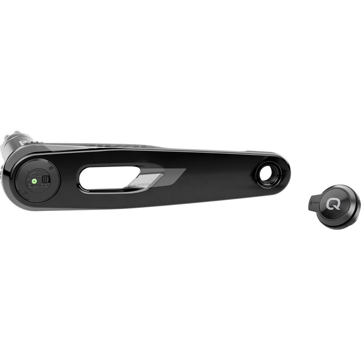 Image of SRAM Rival E1 DUB Wide Left Arm and Power Meter Spindle Black, 160mm