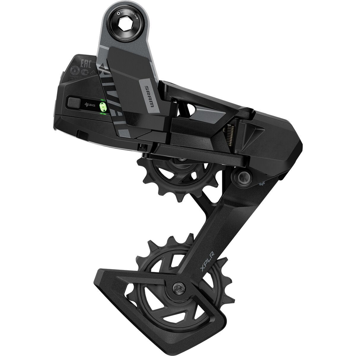 SRAM Rival E1 XPLR AXS 13-Speed Rear Derailleur Black, 13-Speed, 46t Max