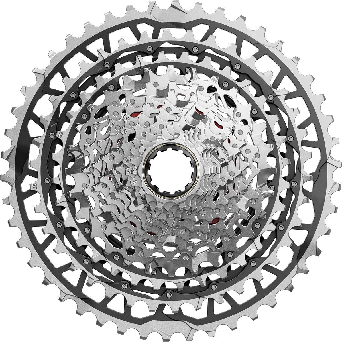 Image of SRAM XG-1371 XPLR E1 13-Speed Cassette One Color, 10t-46t