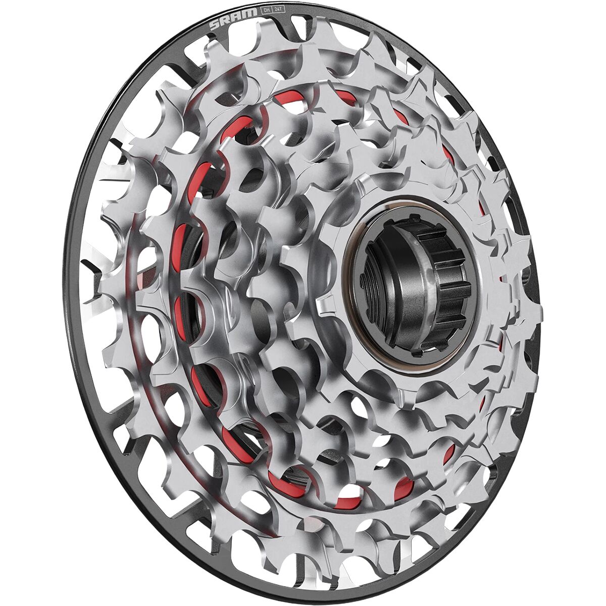 Image of SRAM XS-797 T-Type Downhill 7-Speed Cassette Downhill XD, 10-24T