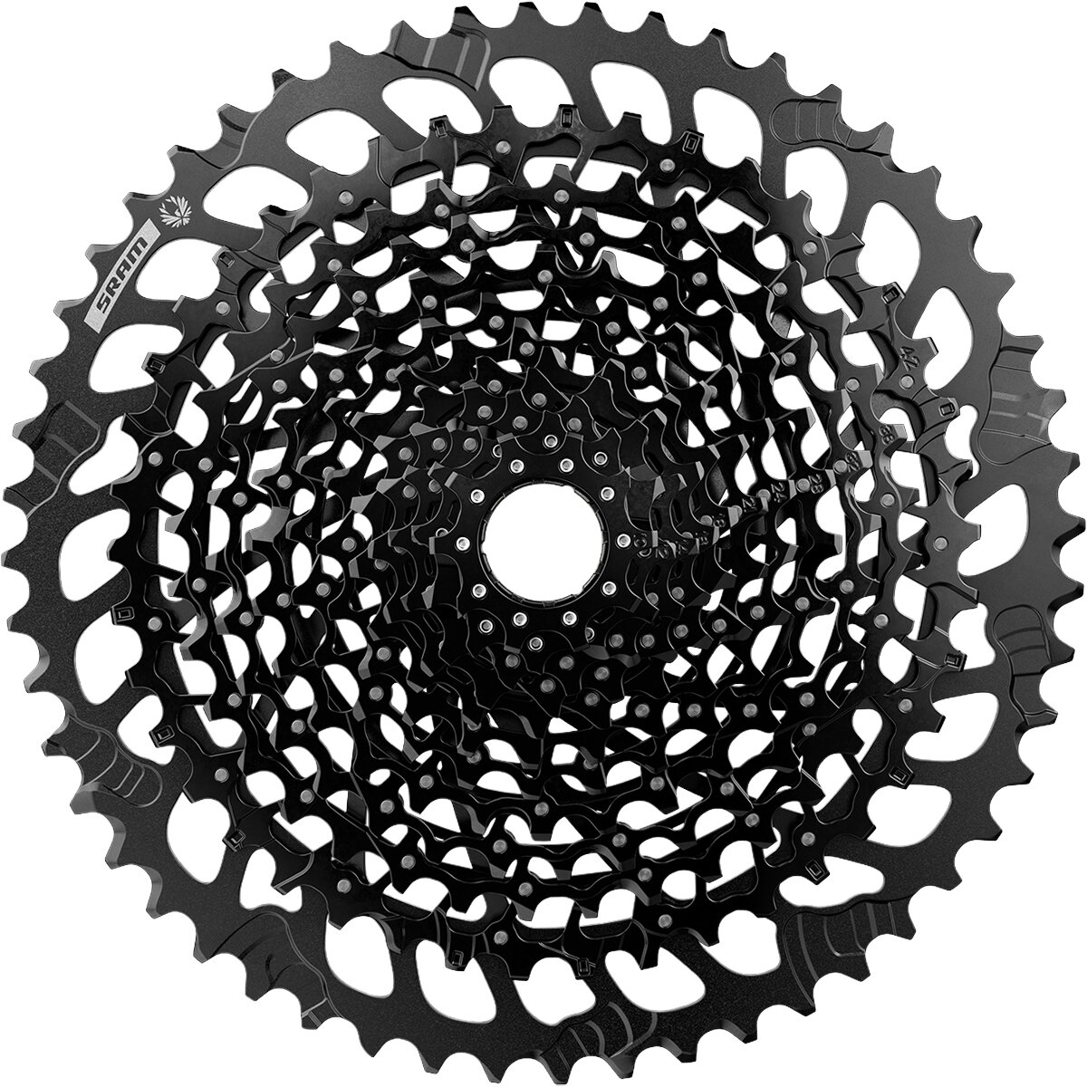 Image of SRAM XG1275 GX Eagle 12-Speed Cassette Black, 10-52t, Gen 3