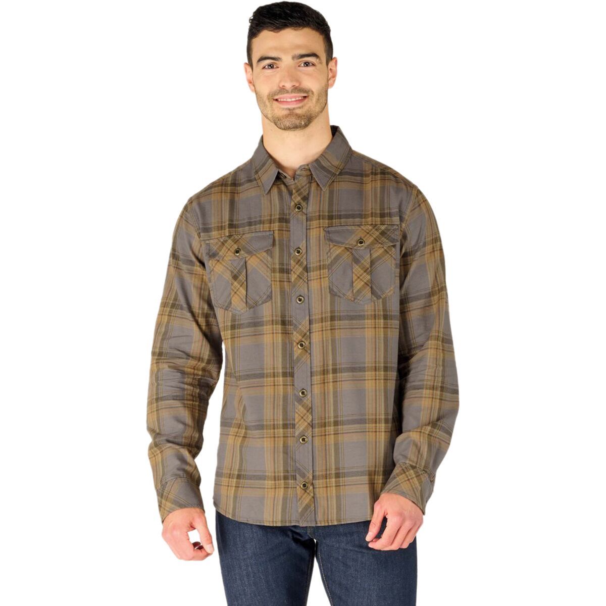Sherpa Adventure Gear Ramoche Shirt - Men's Monsoon Plaid, S