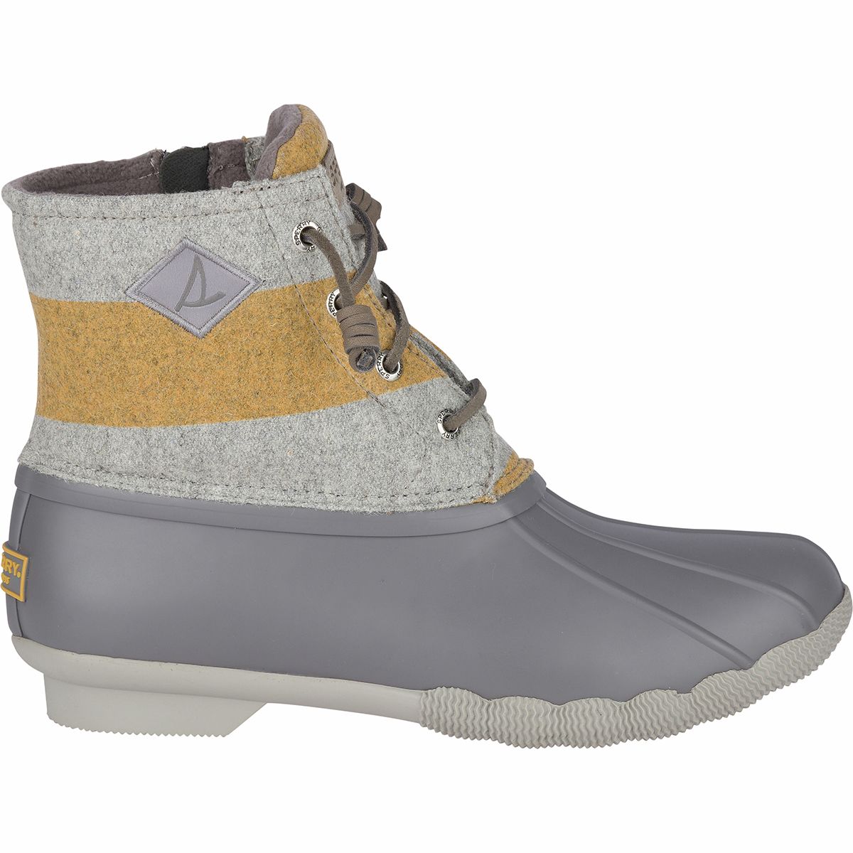 Striped duck boots outlet