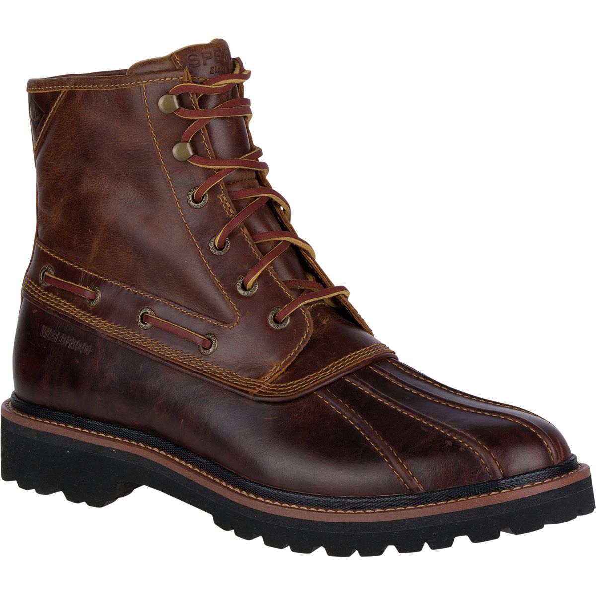 Gold sperry duck boots hotsell