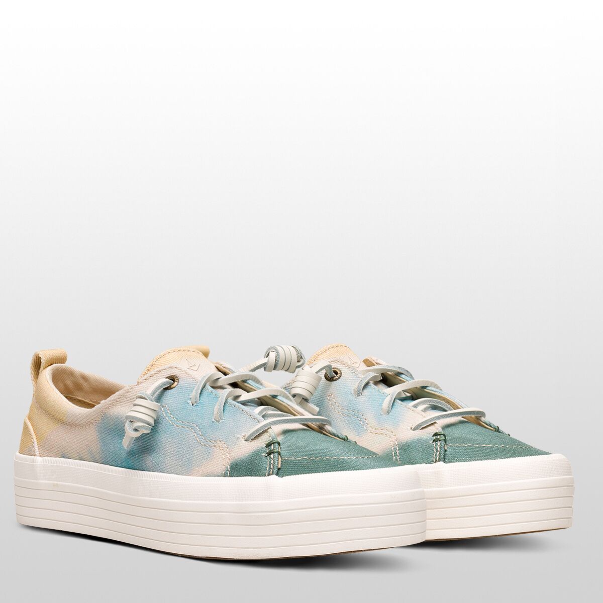 Shoes Women Zapatillas Sperry Crest Vibe Tie Dye Stripe Mujer