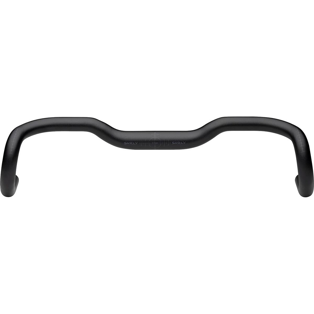 Image of Surly Truck Stop Handlebar Black, 31.8mm Clamp, 42cm, 30mm Rise