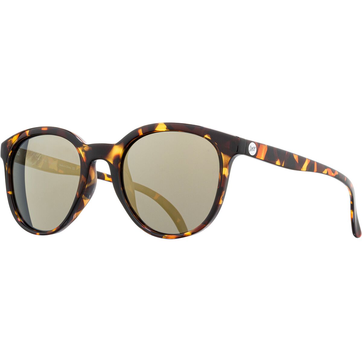 Image of Sunski Makani Polarized Sunglasses Tortoise Flash Gold, One Size