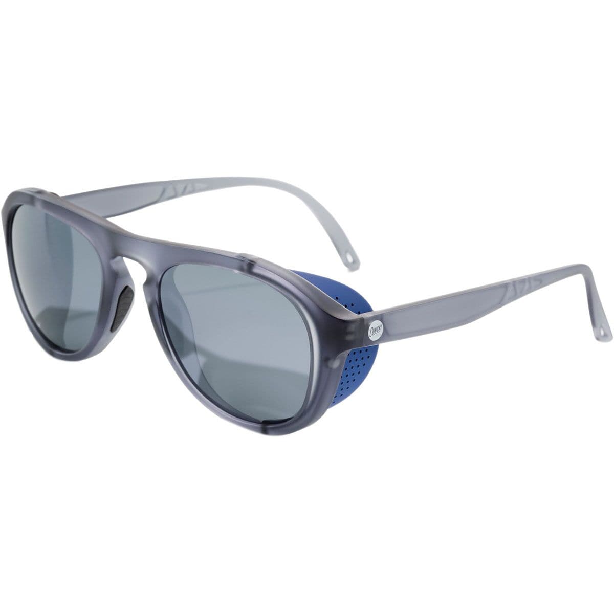 Sunski Treeline Polarized Sunglasses Navy Silver, One Size