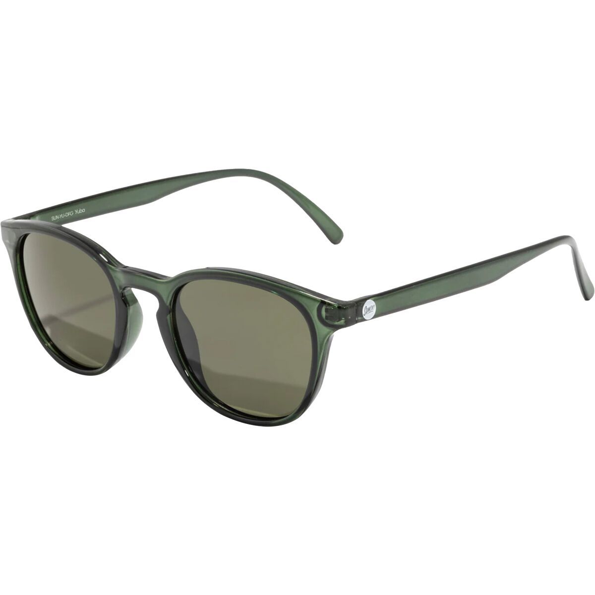 Image of Sunski Yuba Polarized Sunglasses Deep Green Forest, One Size