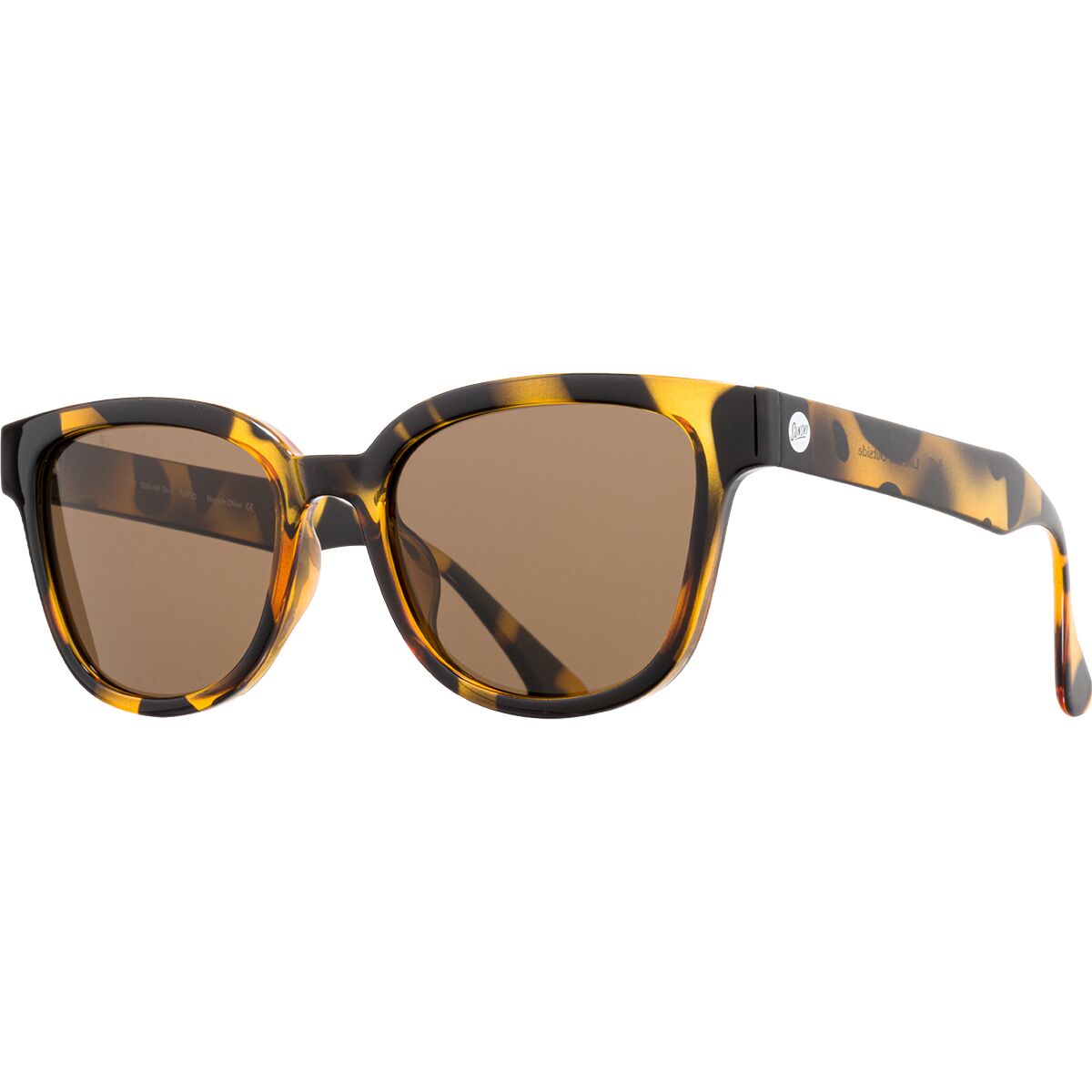 Image of Sunski Miho Polarized Sunglasses Tortoise Amber, One Size