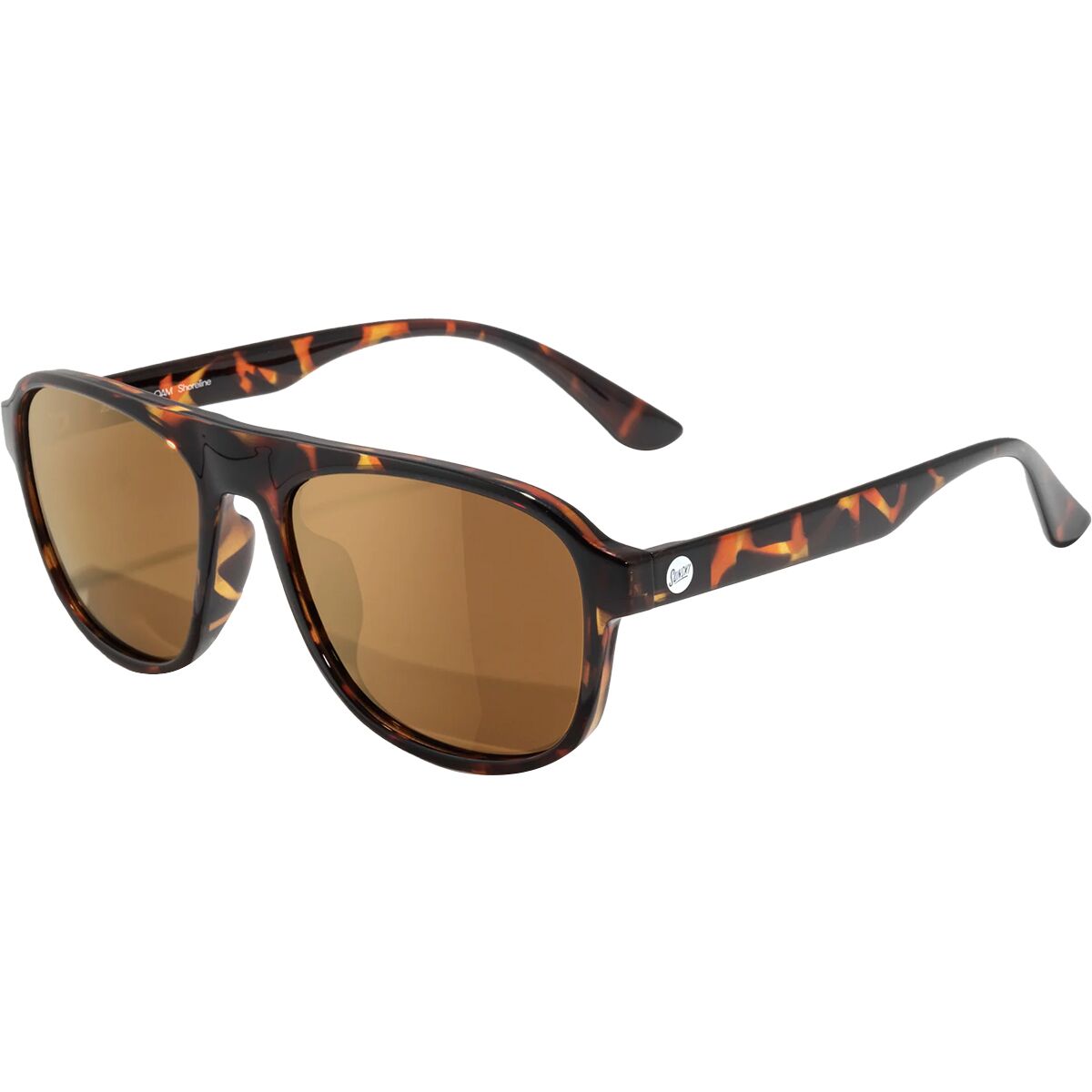 Image of Sunski Shoreline Polarized Sunglasses Tortoise Bronze, One Size
