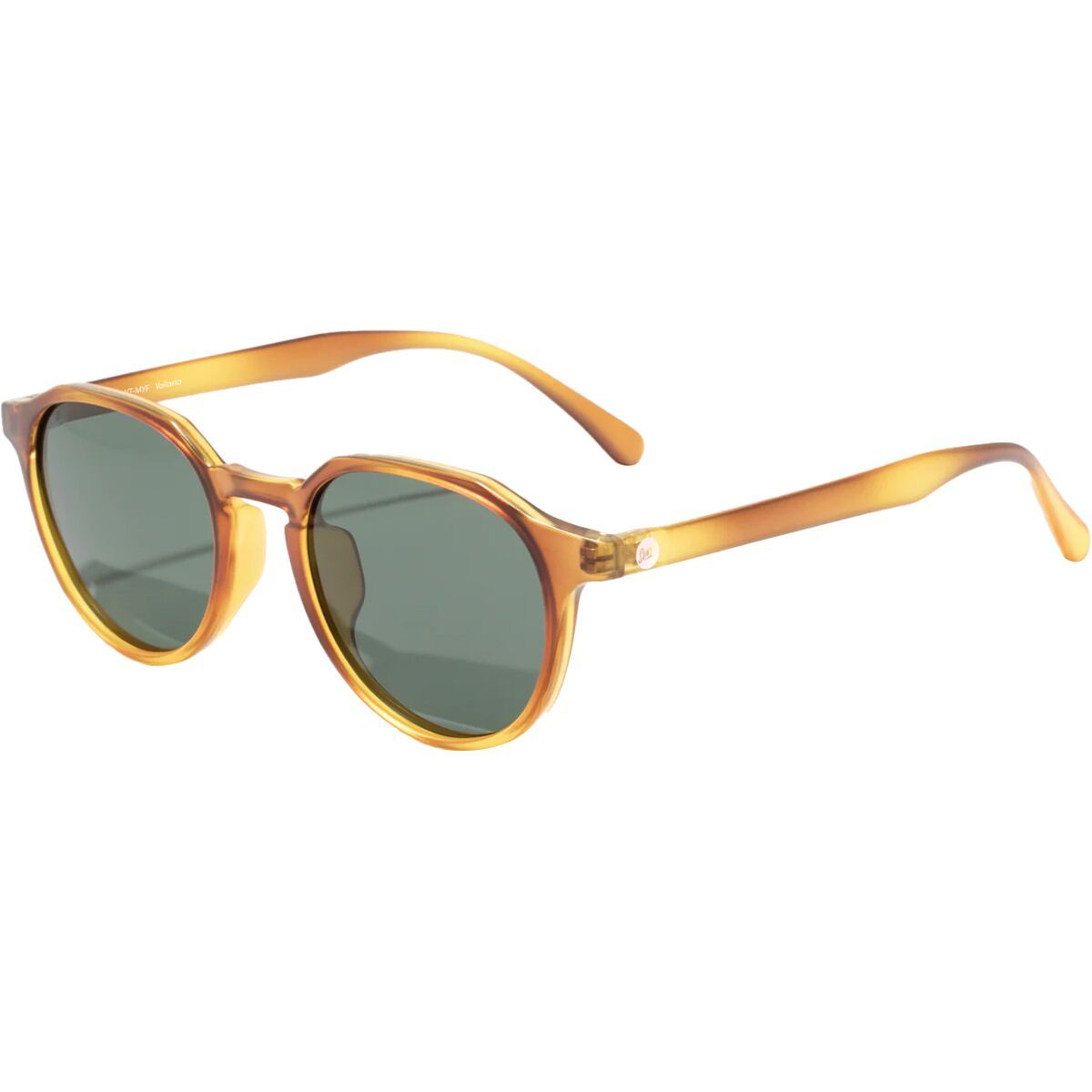 Image of Sunski Vallarta Polarized Sunglasses Mellow Yellow Forest, One Size