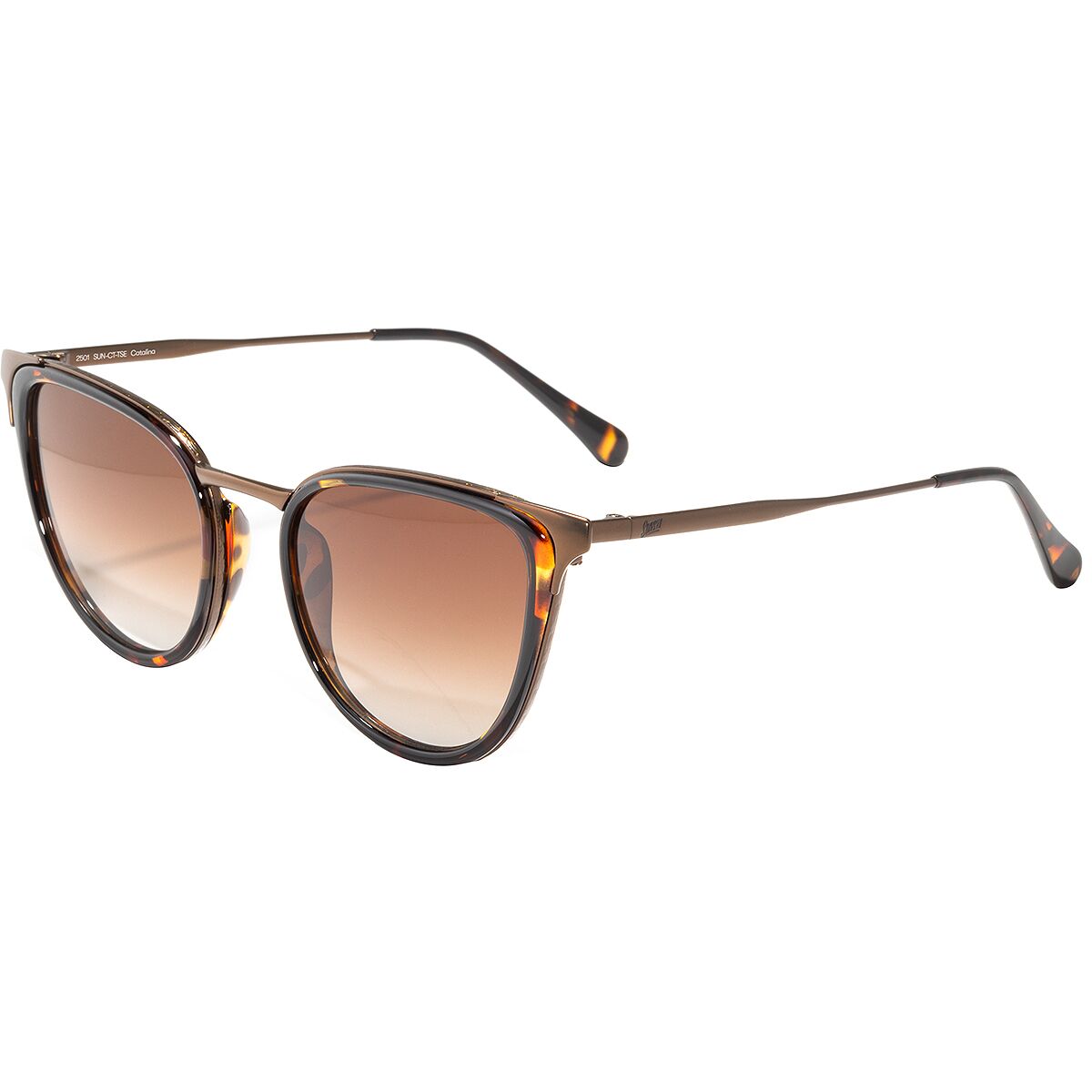 Image of Sunski Catalina Polarized Sunglasses Tortoise Amber, One Size