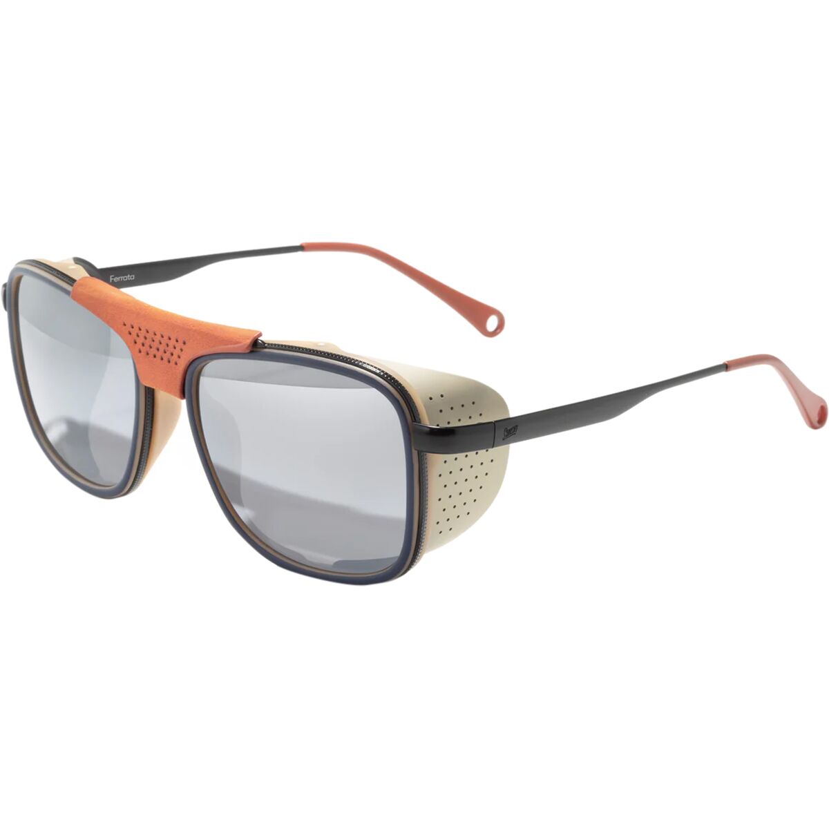 Image of Sunski Ferrata Polarized Sunglasses Spruce Silver, One Size