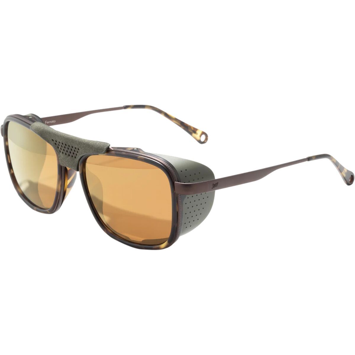 Image of Sunski Ferrata Polarized Sunglasses Tortoise Bronze, One Size