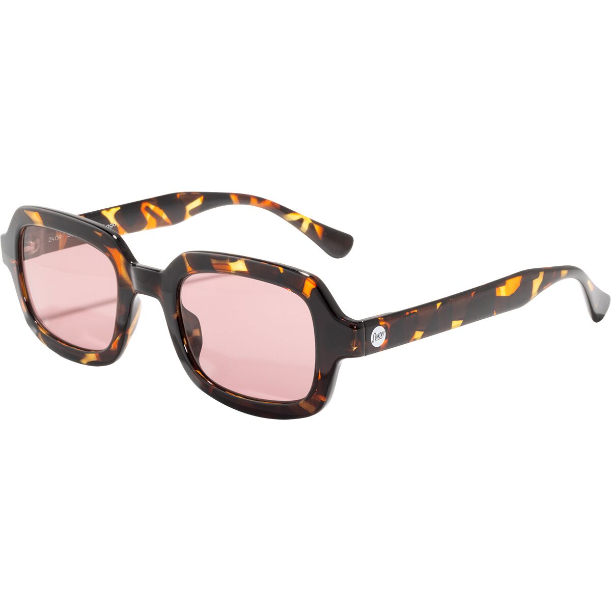 Image of Sunski Lago Polarized Sunglasses Tortoise Rose, One Size