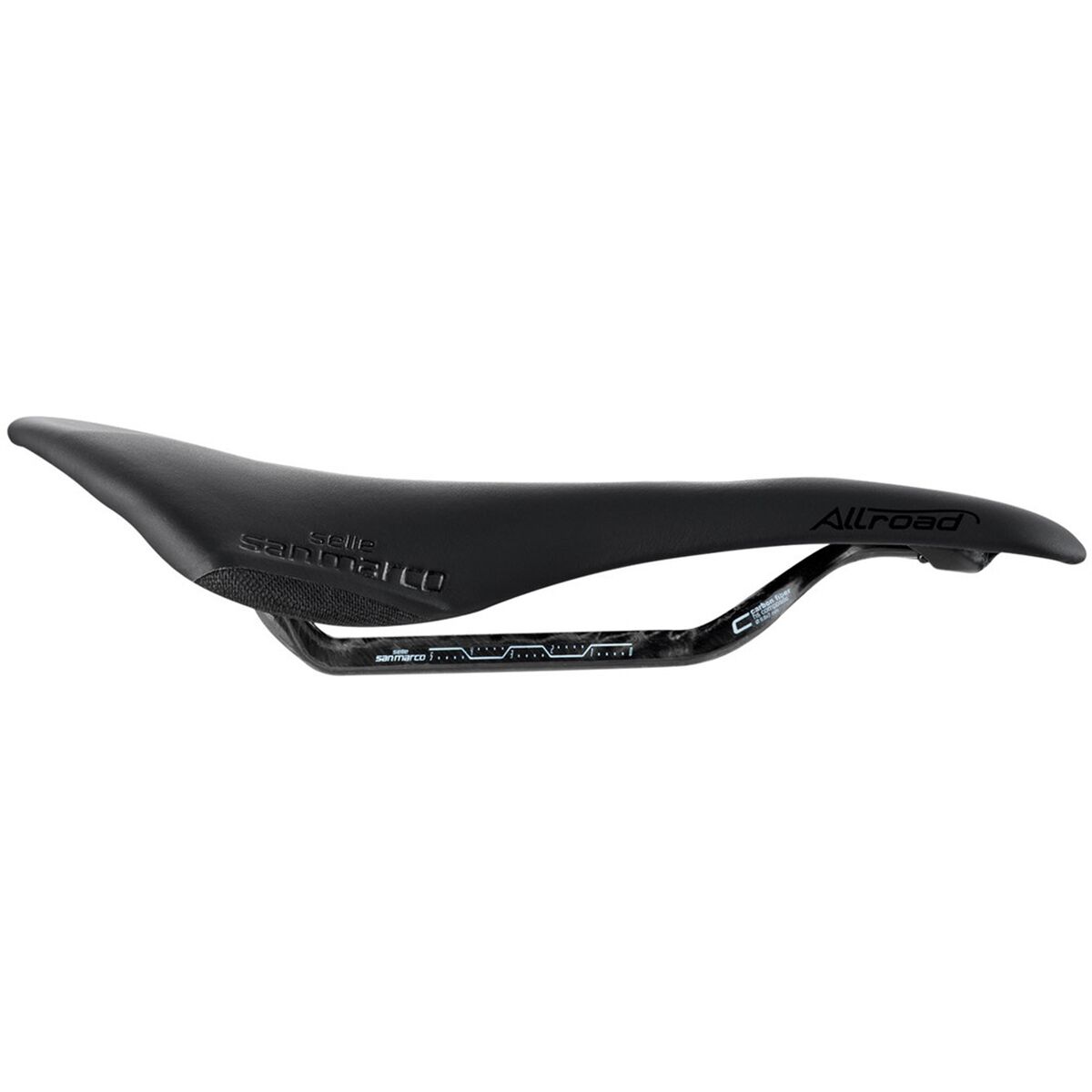 Image of Selle San Marco Allroad Carbon FX Saddle Black, L3, 146mm