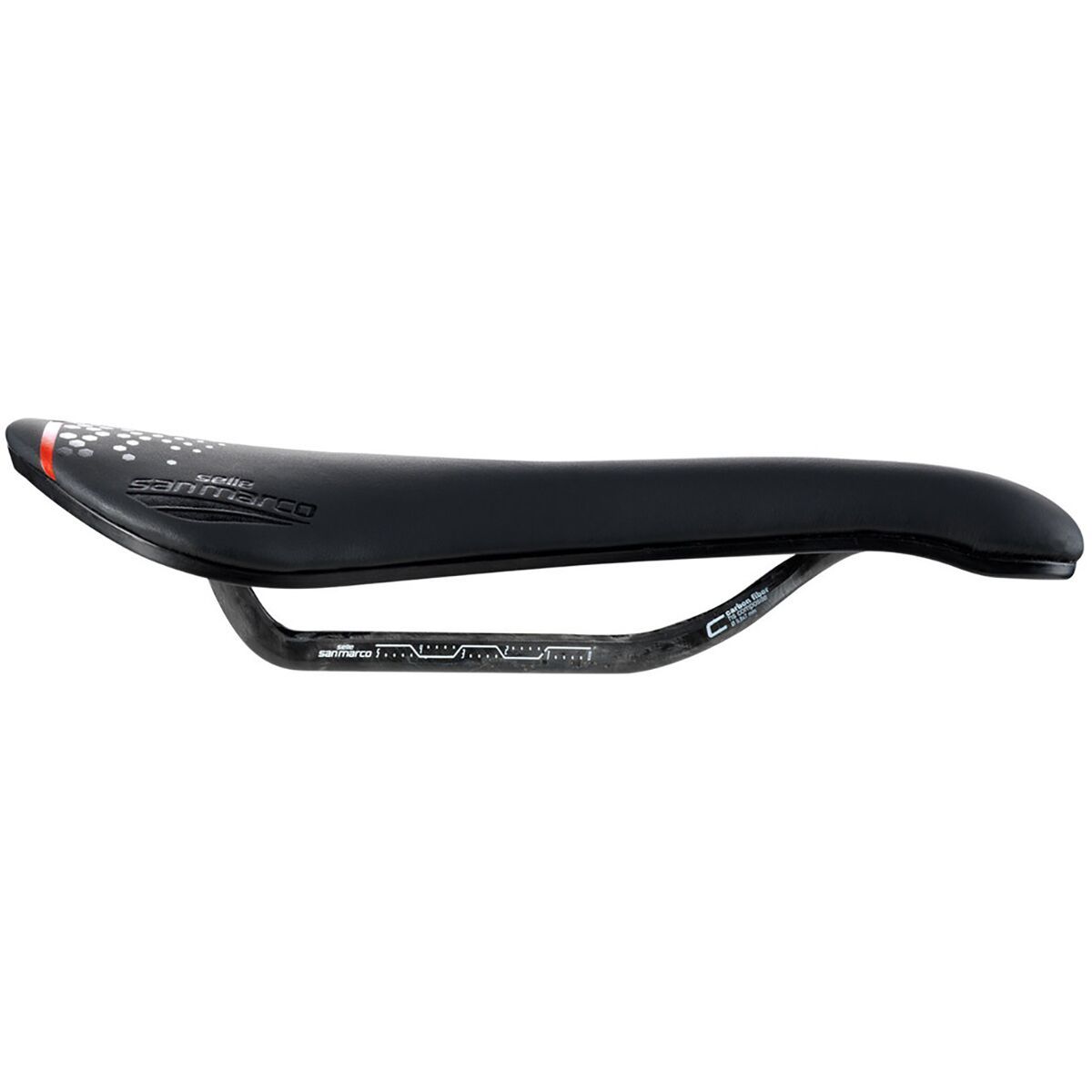 Image of Selle San Marco Aspide Short Carbon FX Saddle Black, L3, 155mm