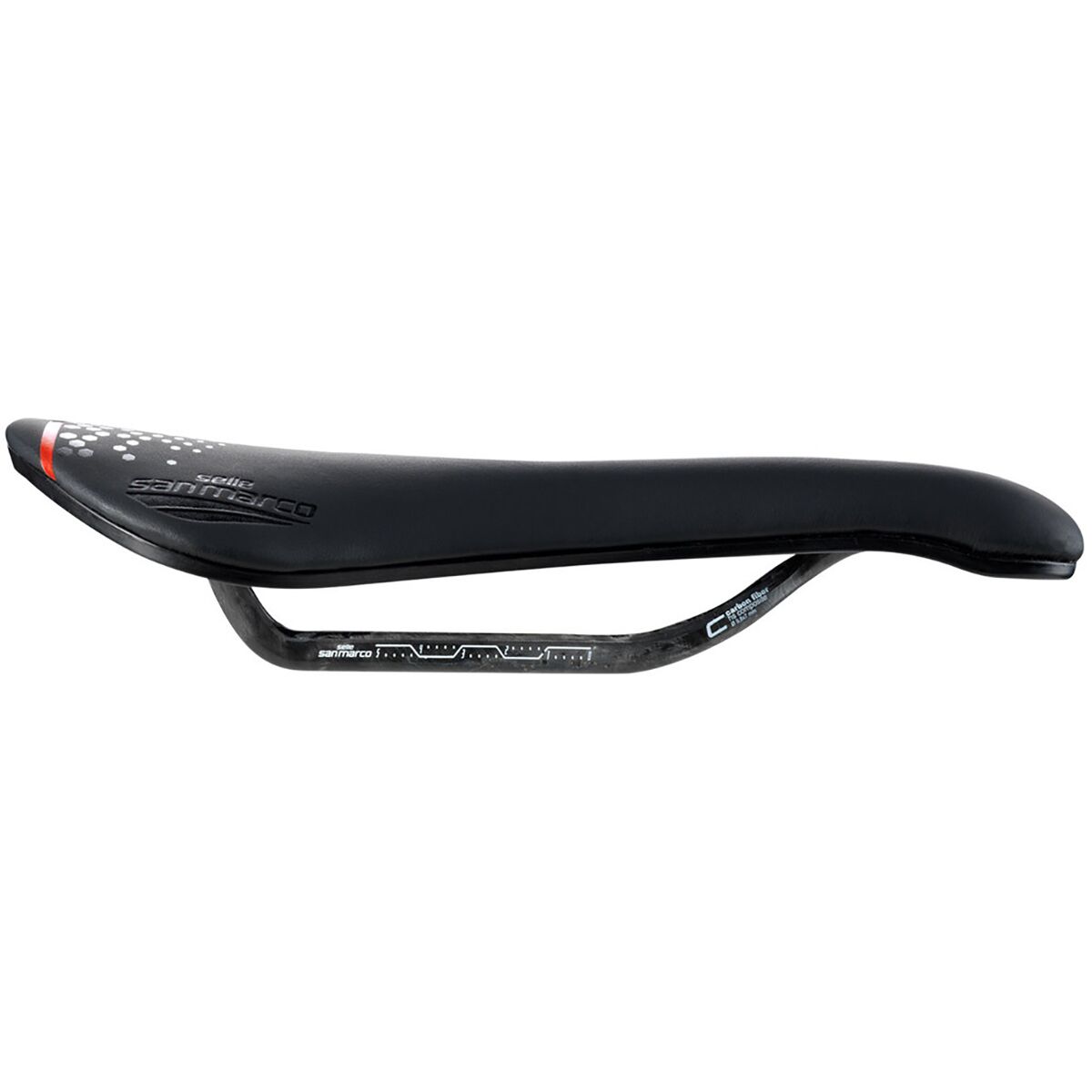 Image of Selle San Marco Aspide Short Carbon FX Saddle Black, S3, 139mm