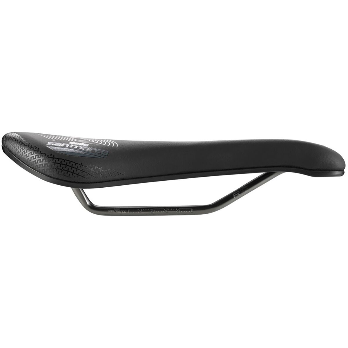 Image of Selle San Marco Aspide Short Supercomfort Saddle Black, S3, 140mm