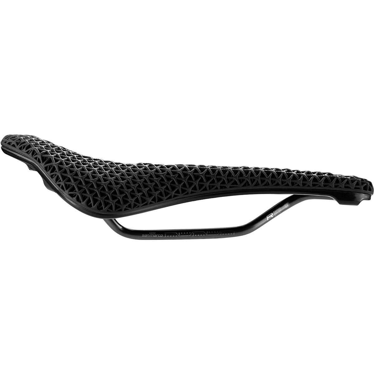 Image of Selle San Marco Shortfit 2.0 3D Racing Saddle Black, L3, 155mm