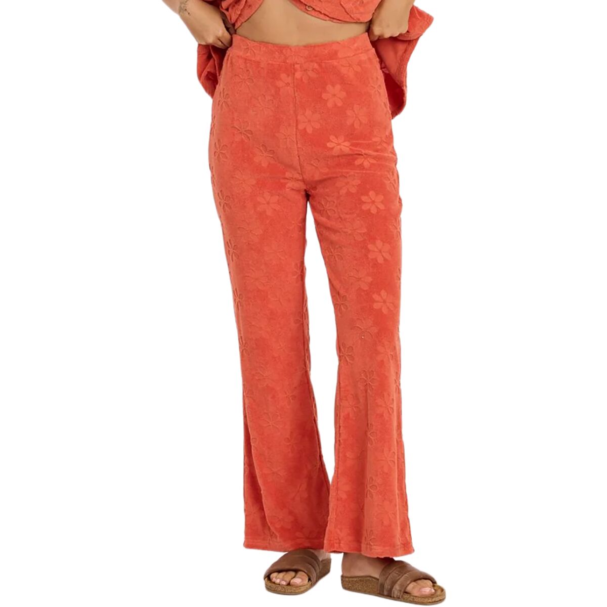 Image of Sisstr Revolution High Tide Knit Pant - Women's Cayenne, M