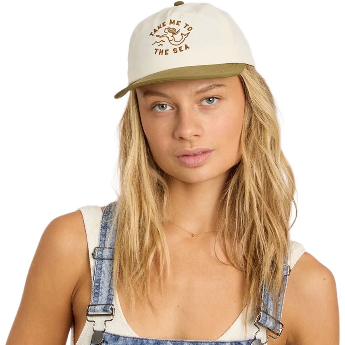 Image of Sisstr Revolution Sundip Nylon Hat Sea Salt, One Size