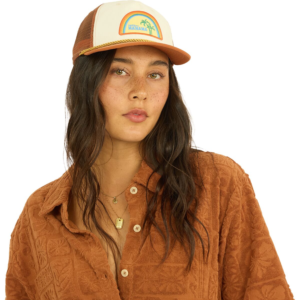 Image of Sisstr Revolution Surfside Trucker Hat - Women's Sea Salt, One Size
